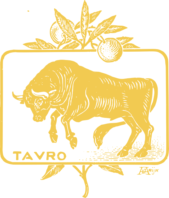 Ilustração do signo de Touro